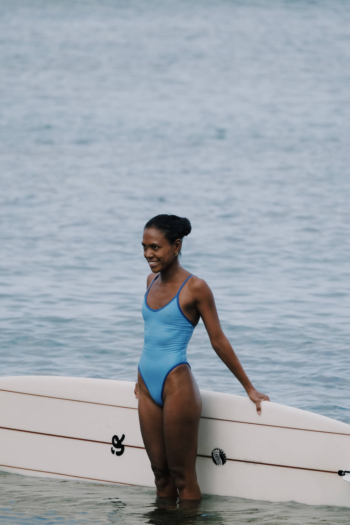 Poolside One Piece | Sky Blue