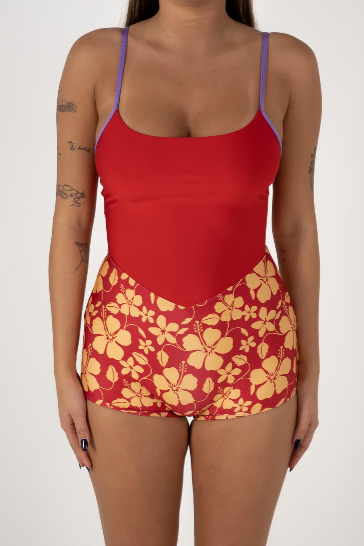 Holiday Surf Suit | Aloha Red