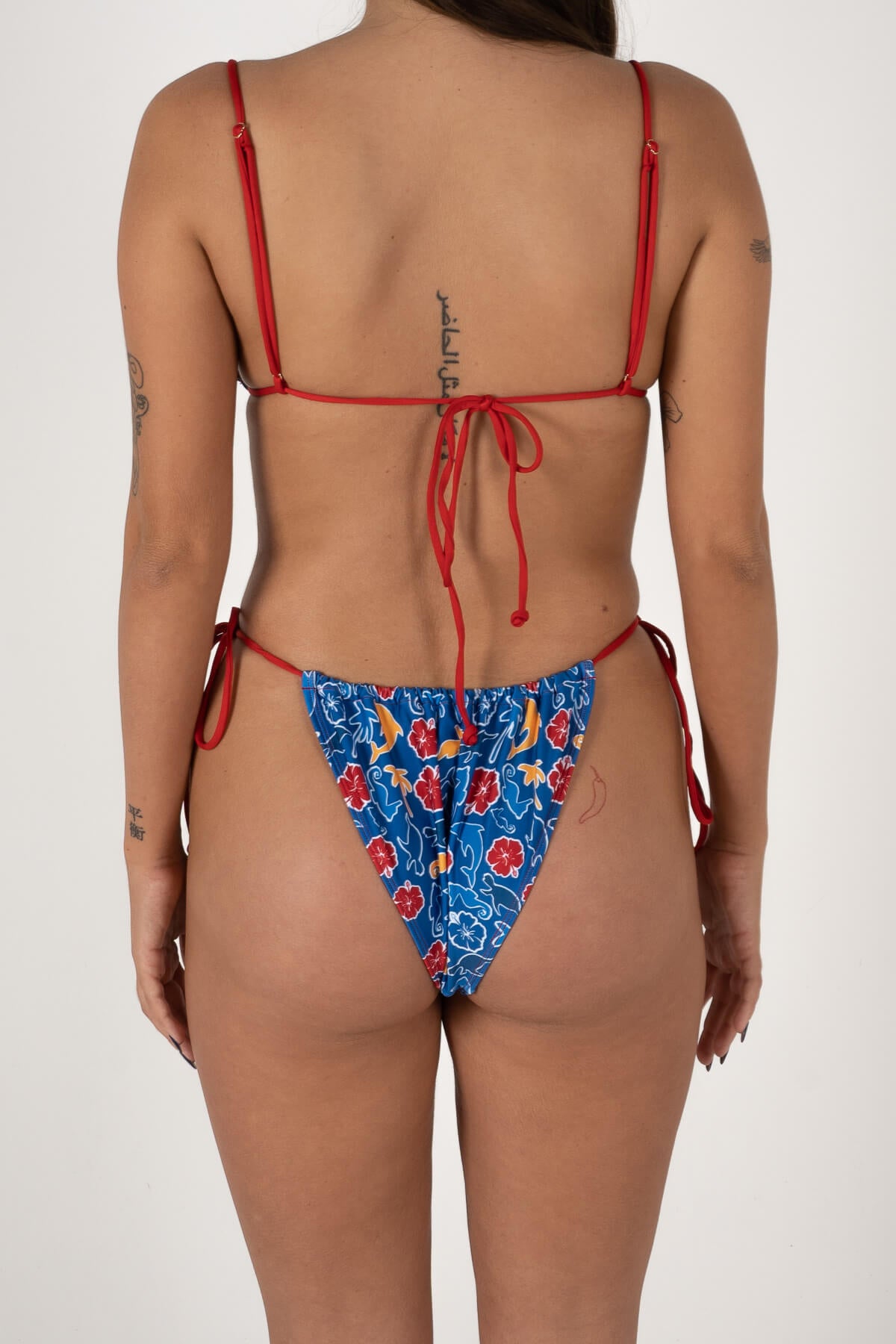 TanTime Bikini Bottoms | Dolphin Blue