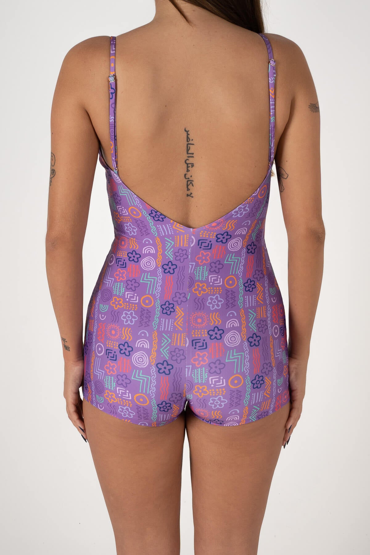 Oh Baby Surf Suit | Purple Paint