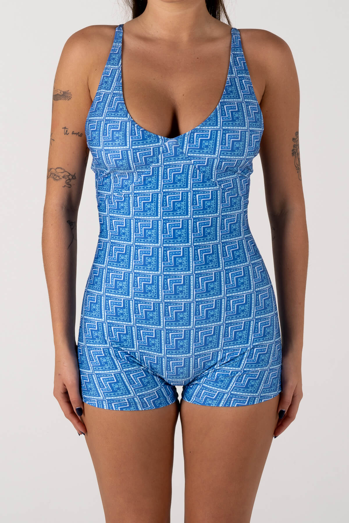 SunRays Surf Suit | Blue Stack