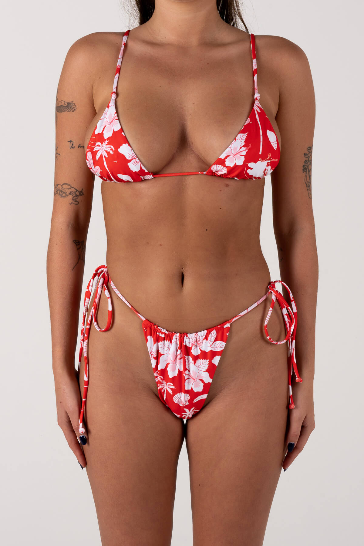 TanTime Bikini Bottoms | Hawaii Red