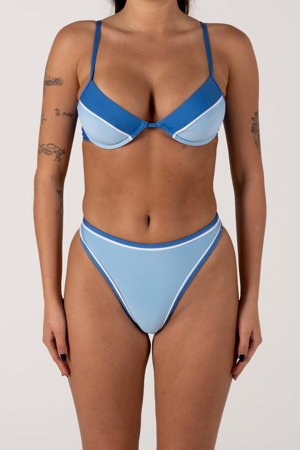 IslandTime Bra Cup Top | Sky Blue