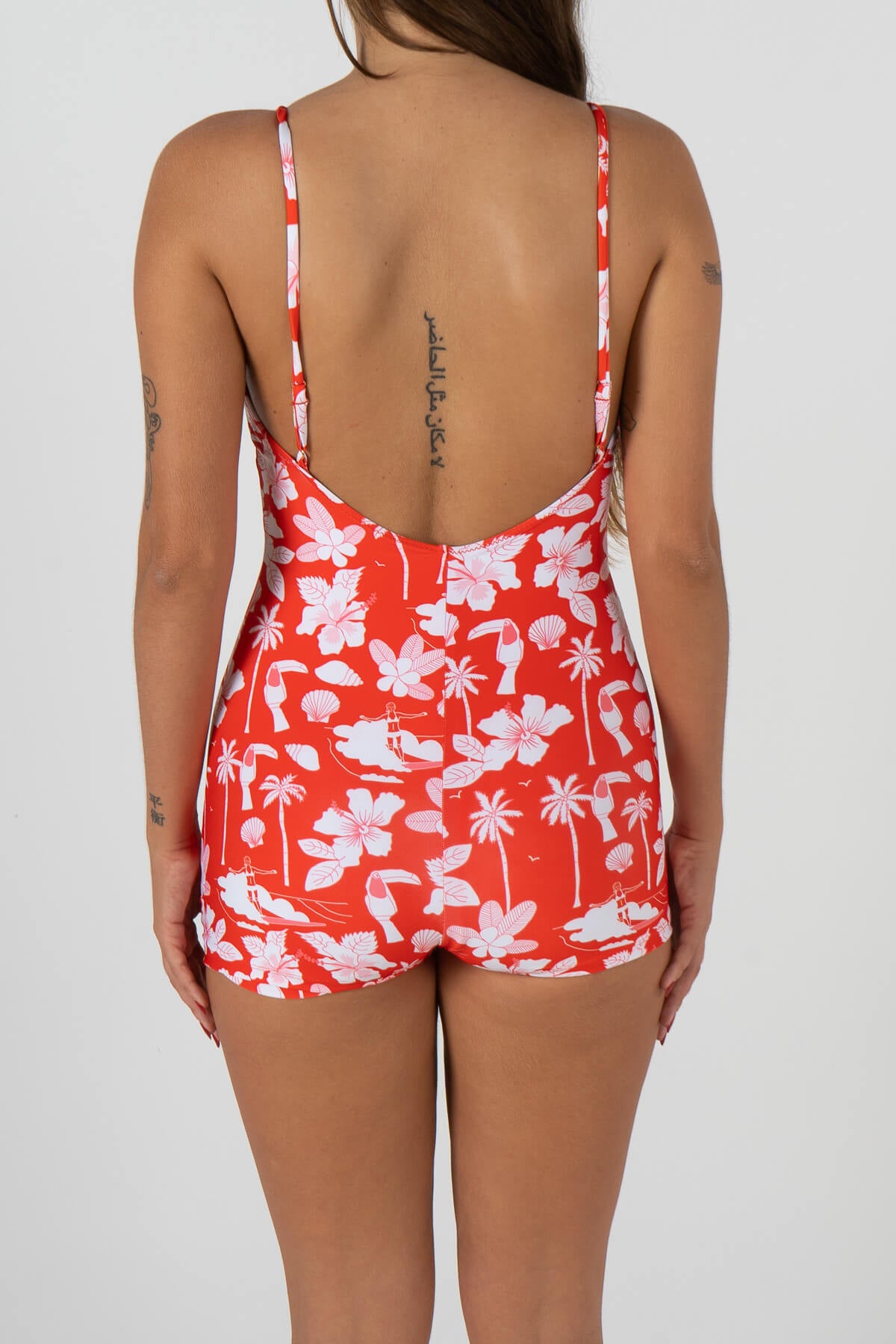 SunRays Surf Suit | Hawaii Red